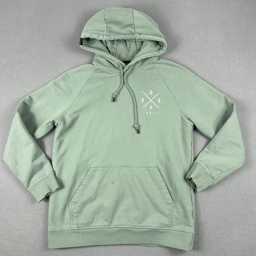 Dope Men's Mint Green Hoodie